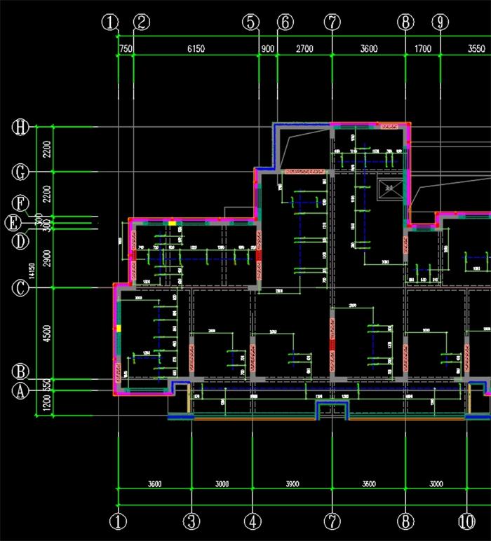 施工圖欣賞：上海富凝裝配式建筑BIM正向拆分設計(圖5)